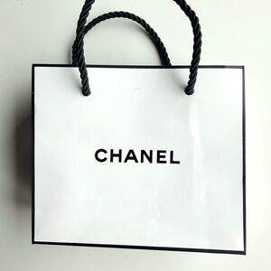 Authentic small Chanel gift bag